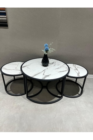 Ottoman Ahşap Sehpa Model 29 Çok Renkli