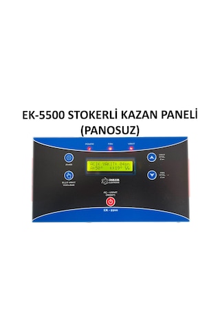 EK-5500 STOKERLİ KAZAN KONTROL PANELİ (PANOSUZ)