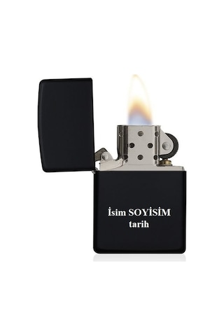 Zippo Kişiye Özel Çakmak Benzinli