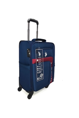 U.s. Polo Assn. Lacivert Kumaş Unisex Orta Boy Valiz Plvlz2126 001