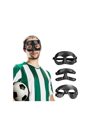 Flybuy Yüz Yüz Yarım Yarım Üst Taraf Siyah Nefes Maskesi Maskesi Koruyucu Koruma Çarpışma Burun Basketbol Alabilir Wz Çok Renkli