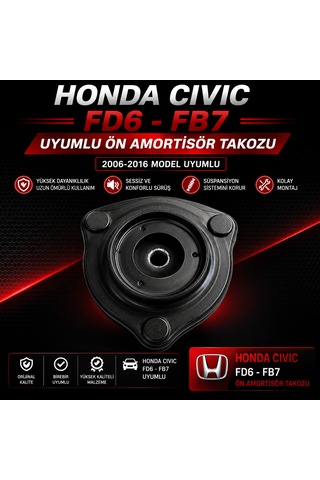 Honda Cıvıc Fd6 - Fb7 Ön Amortisör Takozu 2006-2016 Model Uyumlu