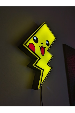 Sincara Home Pikachu Figürlü Gece Lamba Lightbox Sarı