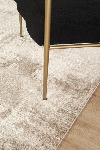 Bej Modern Dokuma Halı Premium Kalitede, Yumuşak Dokulu Salon Ve Mutfak Kullanımı İçin Bej