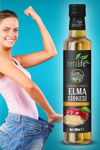 Beralife Sandaloz Sakızlı Elma Sirkesi 500 ML Beralife Sandaloz Sakızlı Elma Sirkesi 500 ML