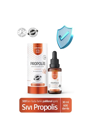 Erbatab Propolis Suda Çözünebilir Damla 30 ML