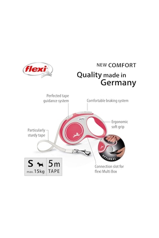 New Comfort 5 M Şerit Small Otomatik Köpek Tasması
