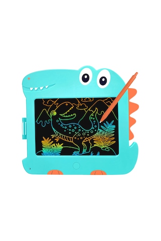 Lemestar 8,5 İnç Renkli Lcd Yazı Tahtası - Çocuklar İçin Eğitici Çizim Tableti Ve Güvenli Oyuncağı