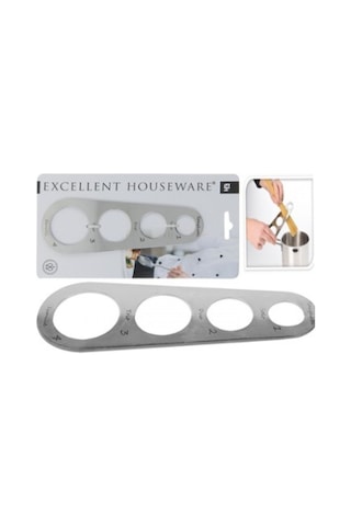 Excellent Houseware Çelik Spagetti Porsiyon Ölçü Aparatı Metal