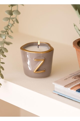 The Mia Shine Harf Mum Z Kahve Patchouli 200 Gr Kahverengi