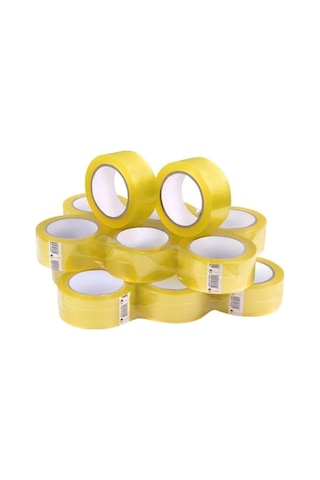 45X100 M Şeffaf Koli Bandı 72 Adet Tam Metraj