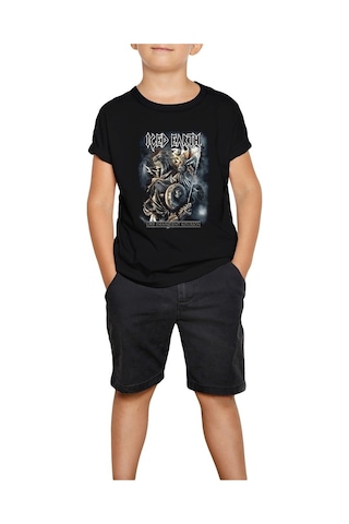 Iced Earth Siyah Çocuk Tişört Siyah