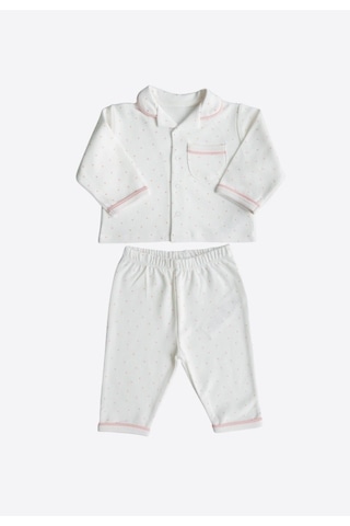 Kitikate Organik Pijama Takımı Lily Pembe Açık Pembe