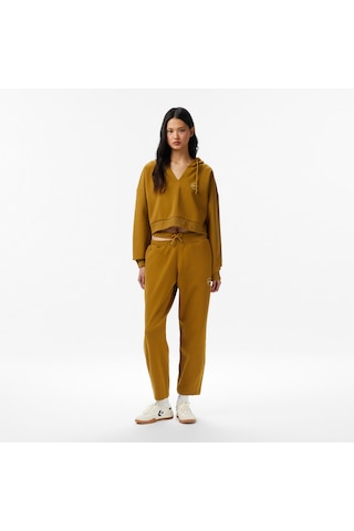 United4 Unıted4 Regular Fit Kadın Kahverengi Sweatshirt Juju Kahverengi
