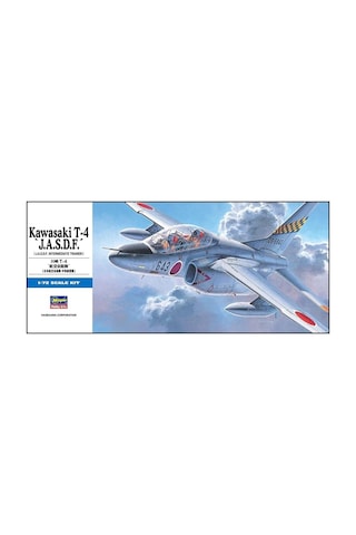 Hasegawa D12 1442 1/72 Ölçek, Kawasaki T-4 J.a.s.d.f.savaş Uçağı Plastik Model Kiti