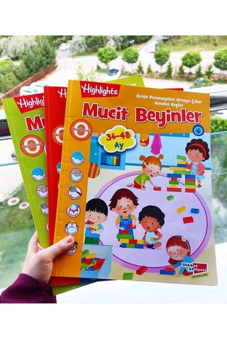Okul Öncesi Mucit Beyinler Eğitim Seti 36-48 Ay