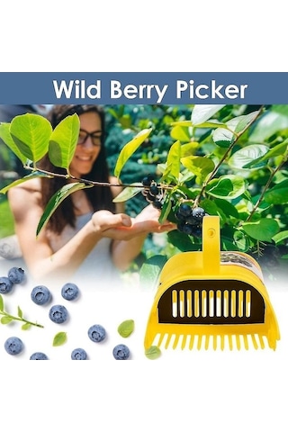 Moly Dikenli Çilek Toplayıcı - Bpa'sız, Ergonomik Bahçe Aleti - Kolay Toplama, Güvenli Tasarım