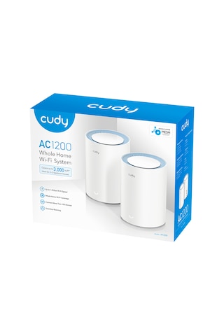 Cudy M1200 2-pack - Ac1200 Wi-fi Mesh Solution
