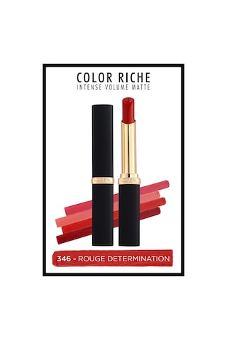 L'Oreal Paris Color Riche Intense Volume Matte Ruj 346 Rouge Determination