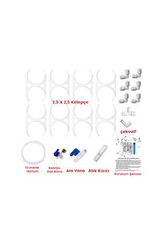 Akvaryum Tipi Su Arıtma, Çift Çıkışlı Ve Saf Su Sistemi (SUZUKI Technology Membranlı)