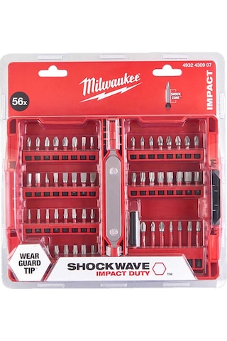 Milwaukee Matkap Vidalama Bits Ucu Seti 56 Parça T4932430907