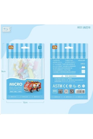 Loz 8620 Mikro Blok Torbalı İtfaiye Aracı