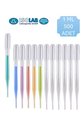 Plastik Damlalık Pastörpipet 1 Ml -- 5000 Adet 10 Kutu