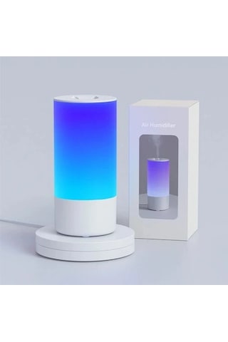 Rgb Işıklı Mini Hava Nemlendirici Usb Ultrasonik Sessiz Buhar