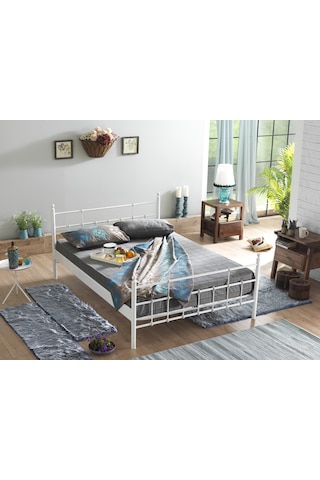 Bedliga Lalas Ferforje Metal Çift Kişilik Karyola (169954210)