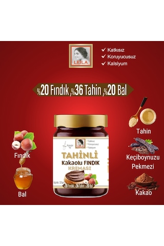 Tahinli Kakaolu Fındık Kreması 320 Gr