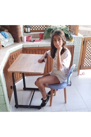 Depolife Ilk Okul Çocuk Ders Çalışma Masası Boyu Yüksekliği