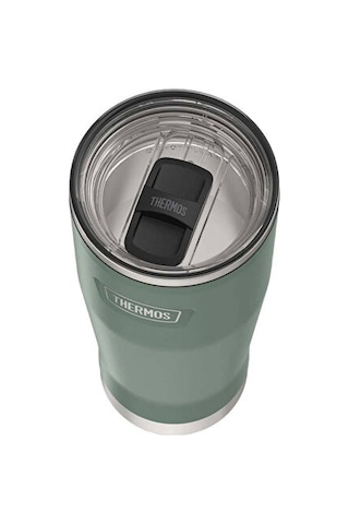 Thermos Icon Is115 0,53l Slıde Lock Mug Alpıne Green W/straw Klasik Termos Is115-022998 Yeşil Yeşil