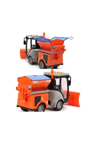 Sesli Işıklı Kar Küreme Aracı