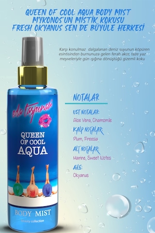 Eda Taşpınar Aqua Body Mist Vücut Spreyi 200 ML