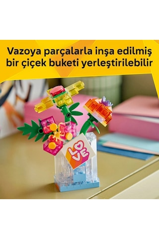 Mey İthalat Arada Çiçekli Dekoratif Parfüm Şişesi 31383