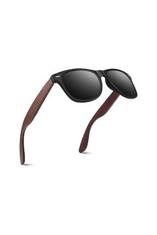 Erkekler Ve Kadınlar İçin Polarize Güneş Gözlükleri, Ahşap Güneş Gözlükleri Çok Renkli