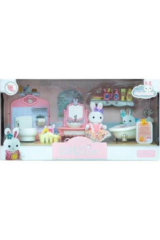 By Dreamy Mini Tavşan Büyük Banyo Oyun Seti-mga Çok Renkli