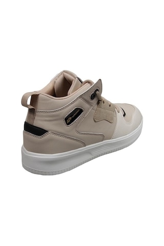 M.P 222-2720 Zn Kadın Bej Boğazlı Sneaker Ayakkabı