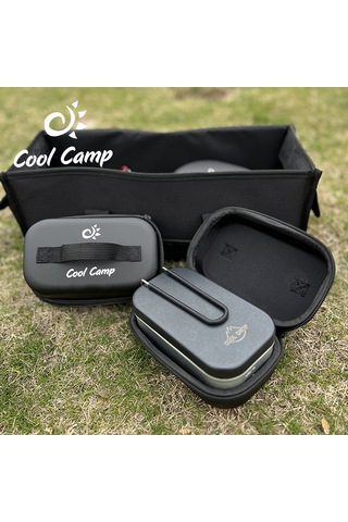 Vkemall Eva Malzeme Sağlam Mutfak Gereçleri Çantası - 800ml Yemek Kutusu Taşıma, Sert Çarpmalara Dayanıklı, Taşınması Kolay Outdoor Çanta Siyah