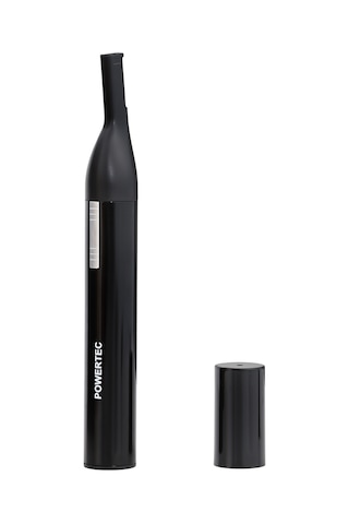 Powertec TR-404 Burun Kulak Kaş 2in1 Tıraş Makinesi Siyah