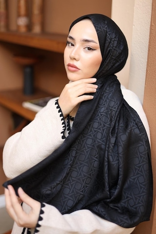 Silk Home Deluxe Şal - Siyah - Siyah