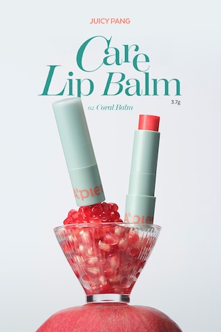 Yapışkanlık Hissi Bırakmayan Renkli Dudak Balmı A'pıeu Juicy Pang Care Lip Balm 02 Coral Balm