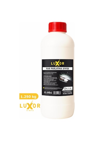 Luxor Kimya  1.250 kg Far Parlatma Far Temizleme Far Parlatıcı 1.250 kg