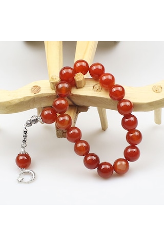 Akik Maskot Efe Doğal Taş Tesbih