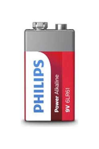 Philips 6LR61 Alkalın 9 V Pil