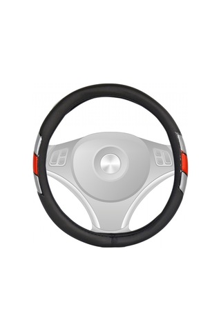 Carub Direksiyon Kılıfı Fosforlu 38 Cm Siyah Sedef-kırmızı Br1841945