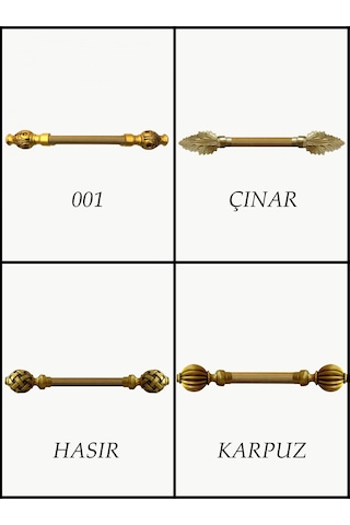 Alüminyum Rustik - 100 Cm / 12 Farklı Model / Kampanyalı Fiyat