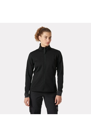 Helly Hansen Workwear Tech Midlayer 72381 Kadın Polar Ceket M-990-siyah Black