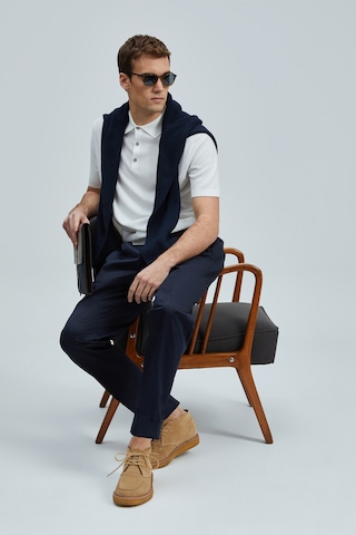 Lufian Albert Smart Erkek Chino Pantolon Comfort Pileli Lacivert Lacivert 111190345100200 Lacivert