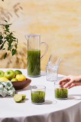 Karaca Foret Akrilik Kırılmaz 5 Parça Sürahi Seti Şeffaf